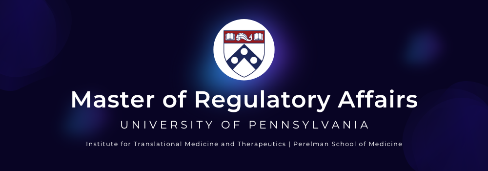 master of regulatory affair logo banner