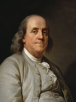 Photo of Benjamin Franklin