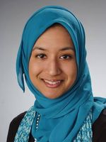 woman smiling 